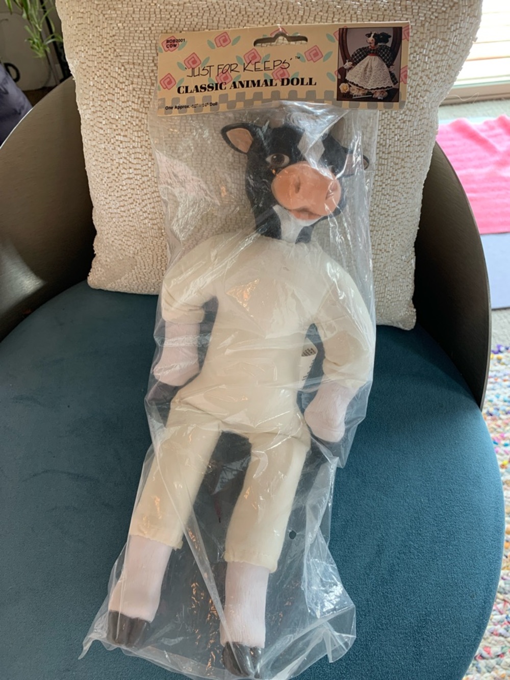 Just For Keeps Classic Animal Doll - Cow Plush